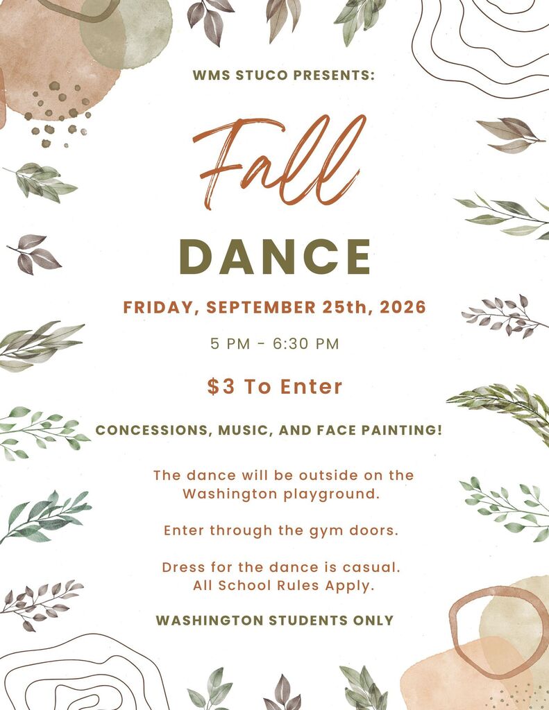 fall dance info