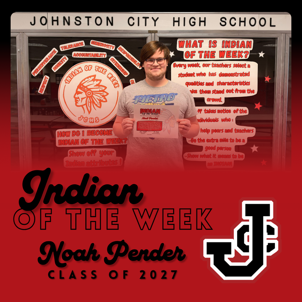 Indian of the Week - Noah Pender