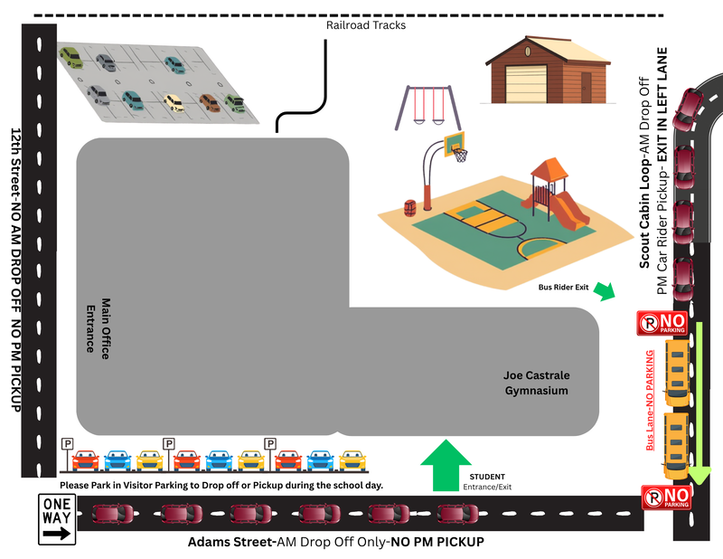 Pickup/Drop Off Map