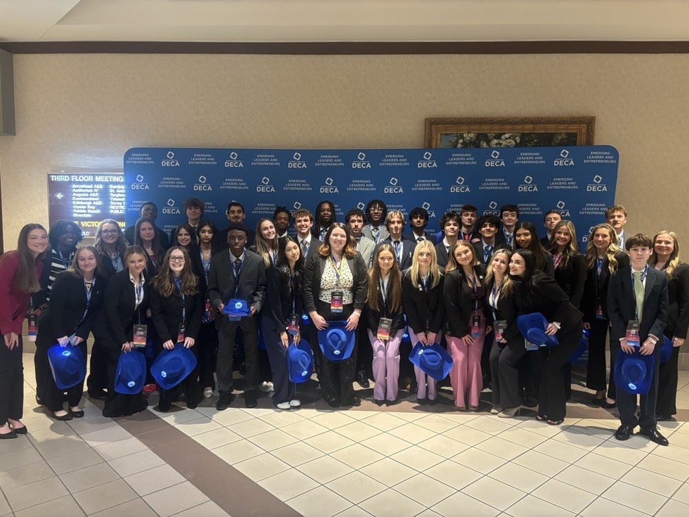 Clayton High School DECA attends North Carolina DECA Career Development Conference