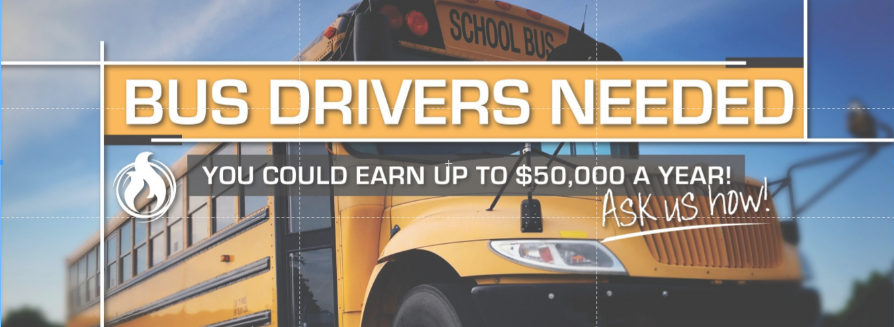 Bus Drivers Needed