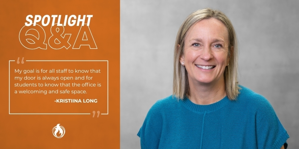 Kristiina Long named Classified Employee of the Month