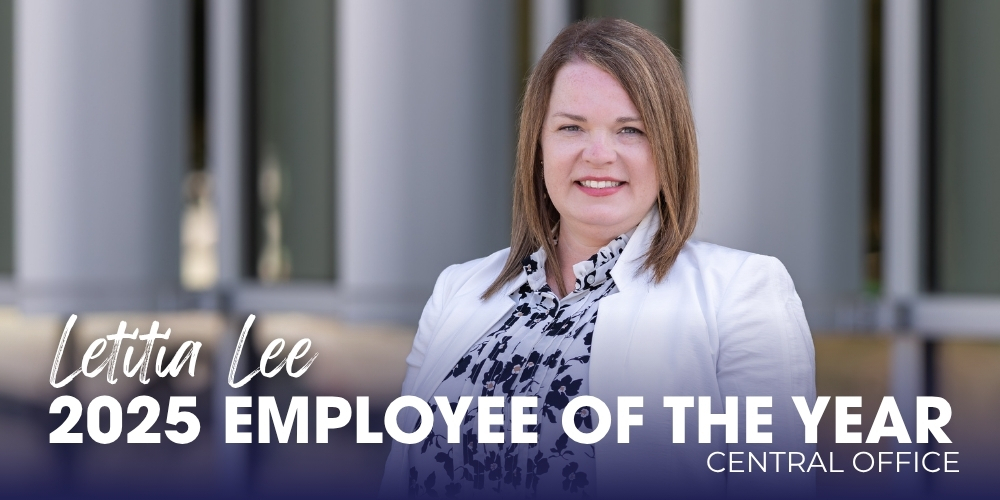 Letitia Lee 2025 Central Office Employee Of  The Year