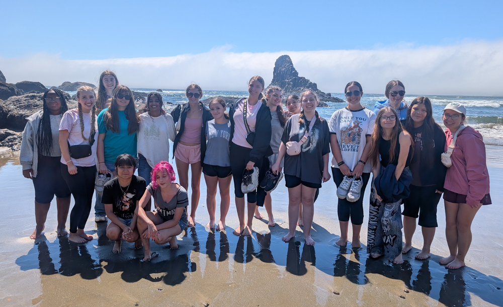 Back row - Holden Creech, Karah Bullard, Claudia Aban, Madison Smith Second row - Tianna Harding, Chloe Sullivan, Lola Hansley, Ariana Resaul, Chelsea Cotham, Kaylee Sheskin, Alyna Vann, Josie McDonald, Madalyn Pate, Madelyn Jackson, Heisel Morales, Ella Mercier Front row - Leslie Morales, Arianna Yarborough