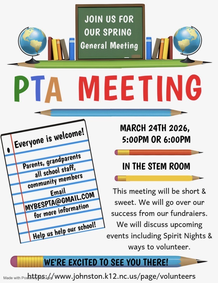 PTA meeting 3/24/2026
