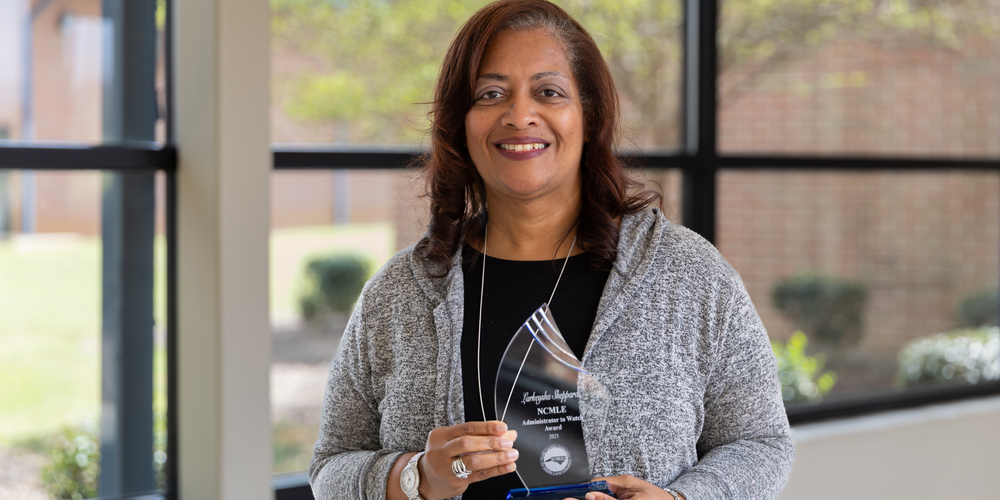 Larkeysha Sheppard - NCMLE Award