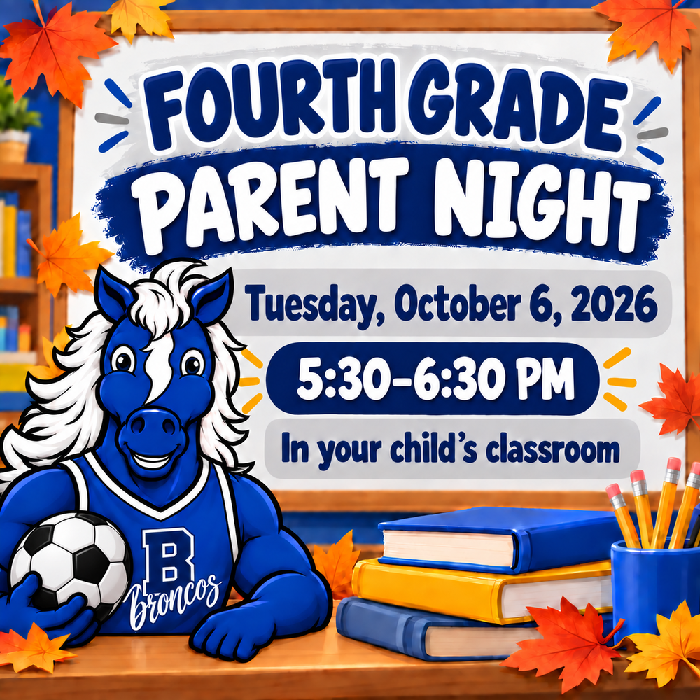 4th parent night 10/6 5:30-6:30pm