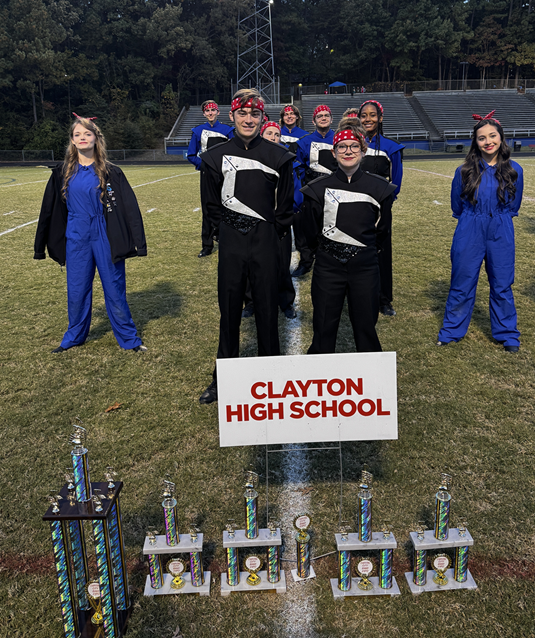 Marching Comets with Awards