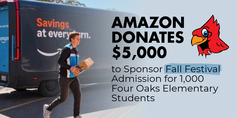 Amazon Donates $5,000