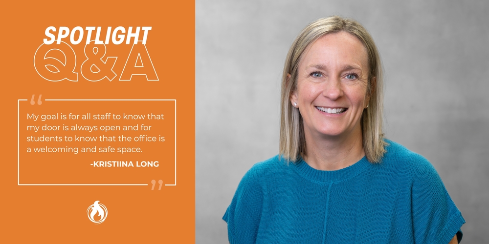 Kristiina Long named Classified Employee of the Month