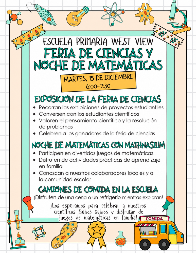 Science Fair Showcase & Mathnasium in Spanish