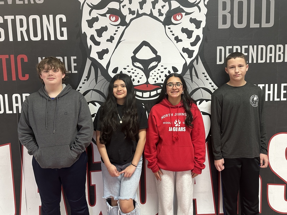 picture of 4 8th graders 