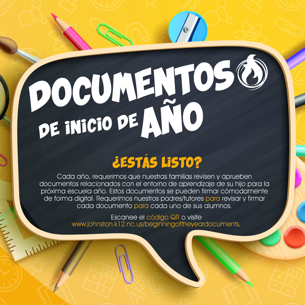 Beginning of the Year Documents