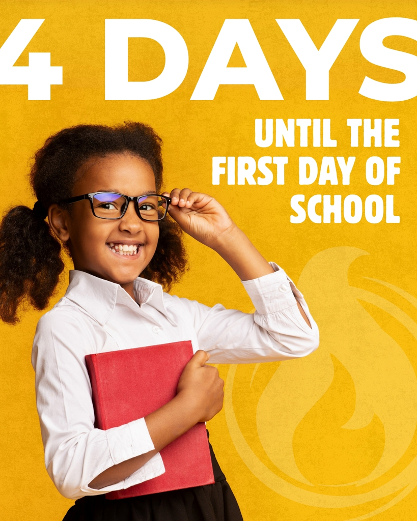 4 Days Until The First Day Of School