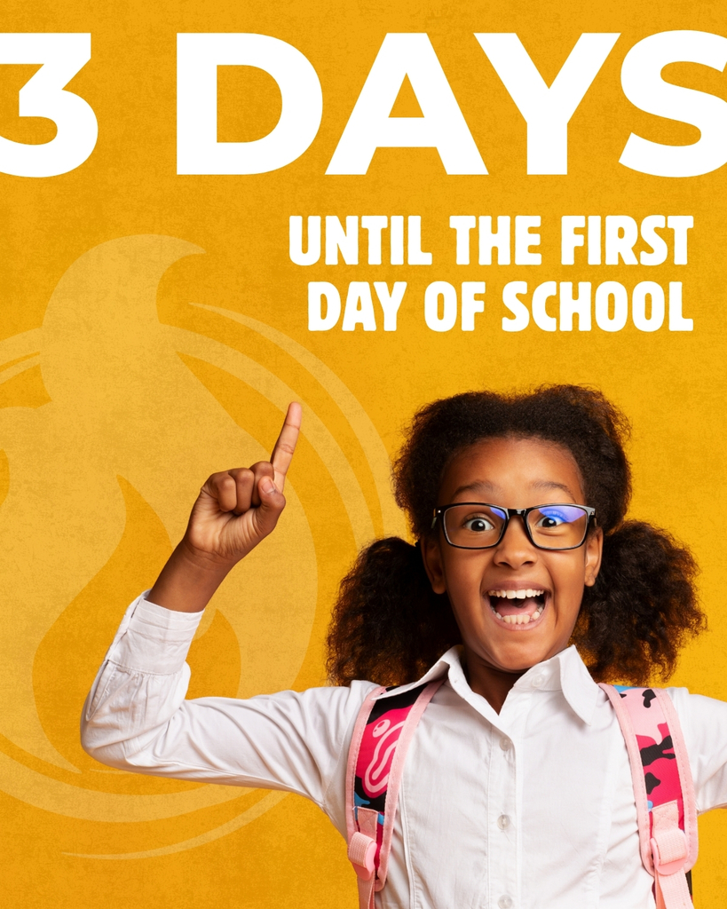 3 Days Until The First Day Of School