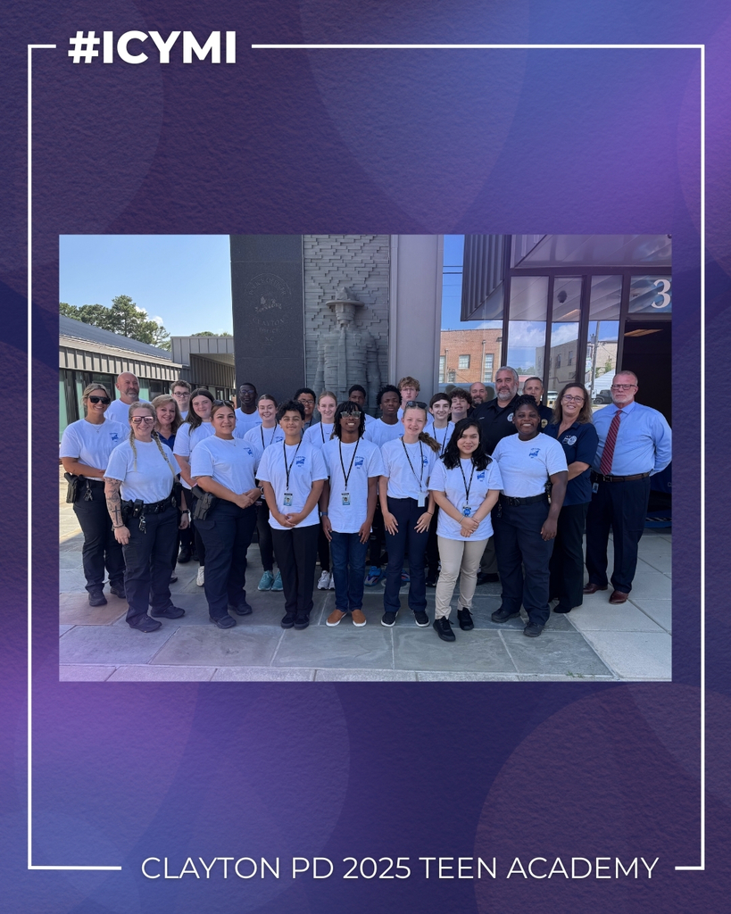 Clayton PD 2025 Teen Academy