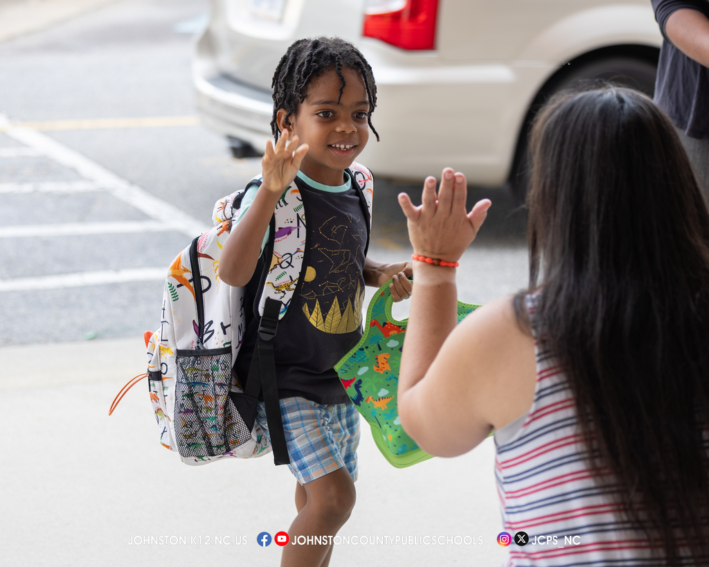 Kindergarteners First Day Of School