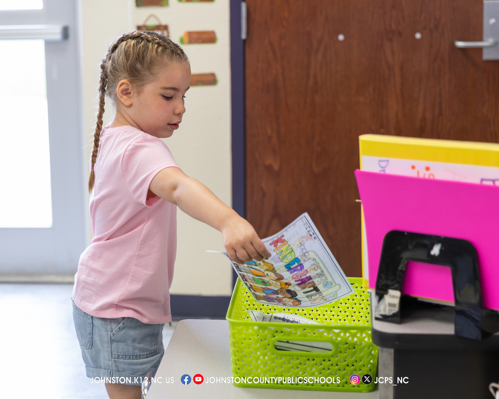 Kindergarteners First Day Of School
