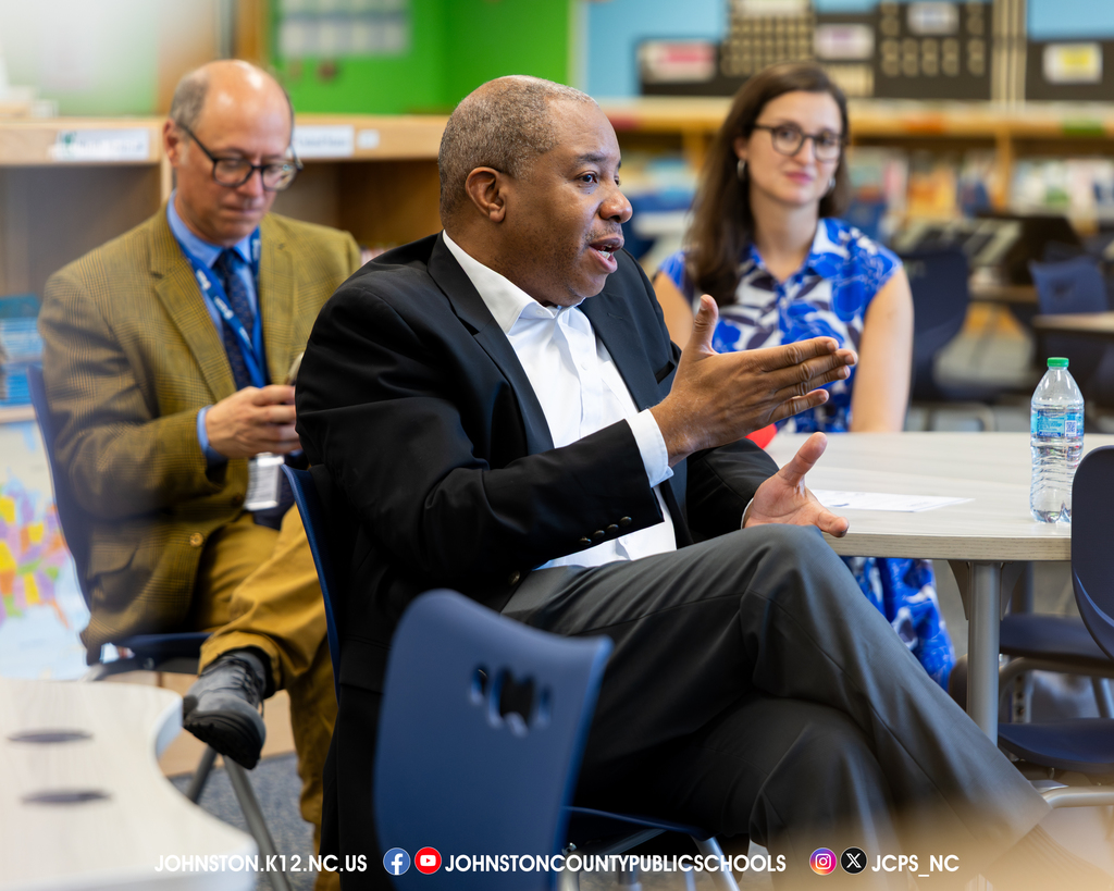 State Superintendent Maurice Green Visits West Clayton Elementary