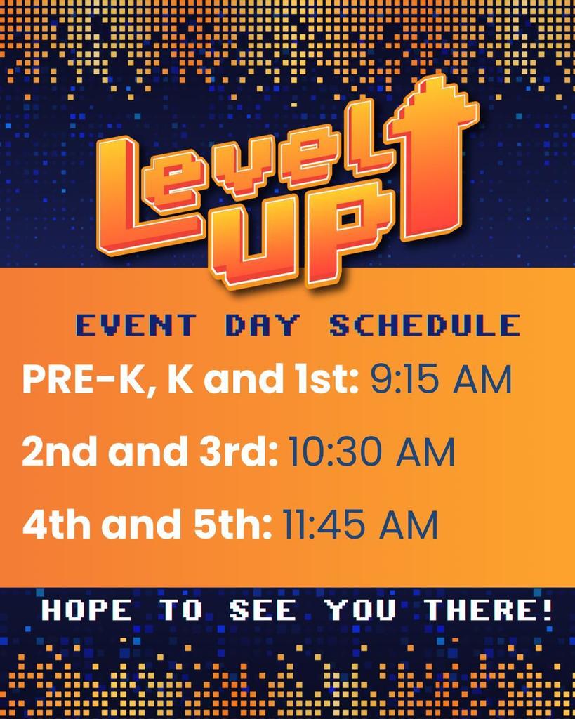 Event Day Schedule