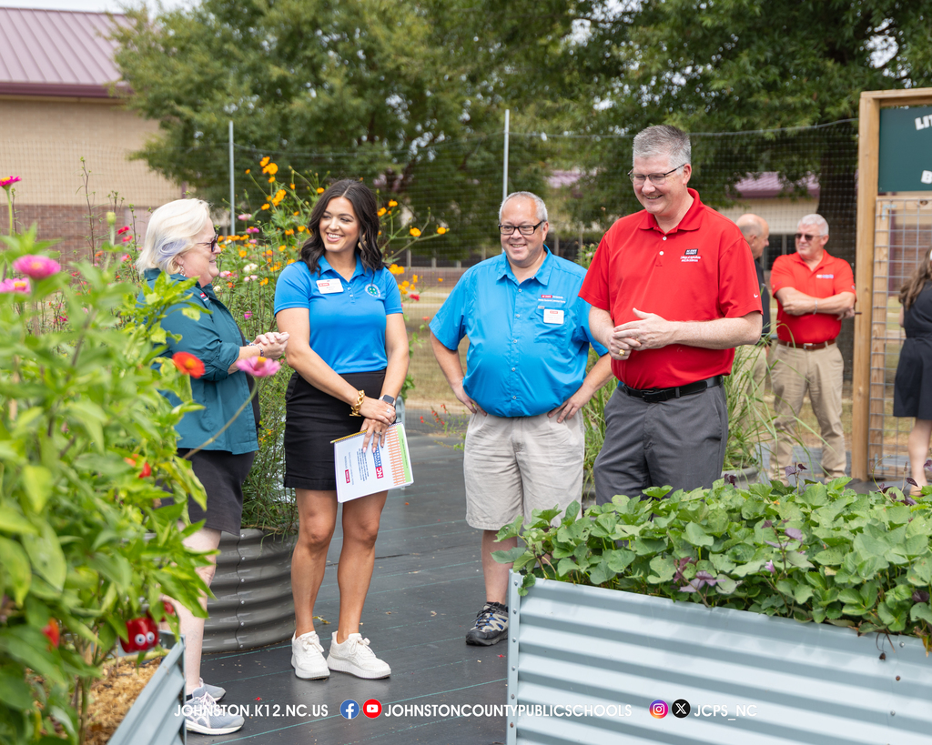 West Smithfield Elementary Garden Visit