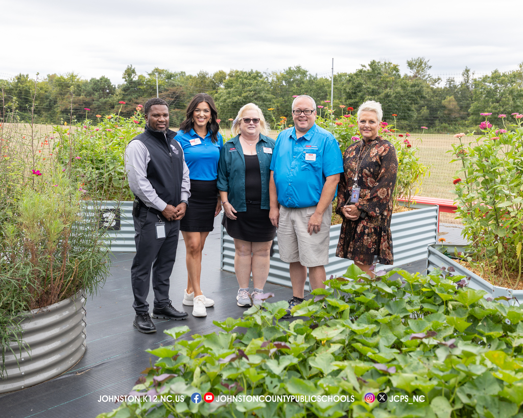 West Smithfield Elementary Garden Visit