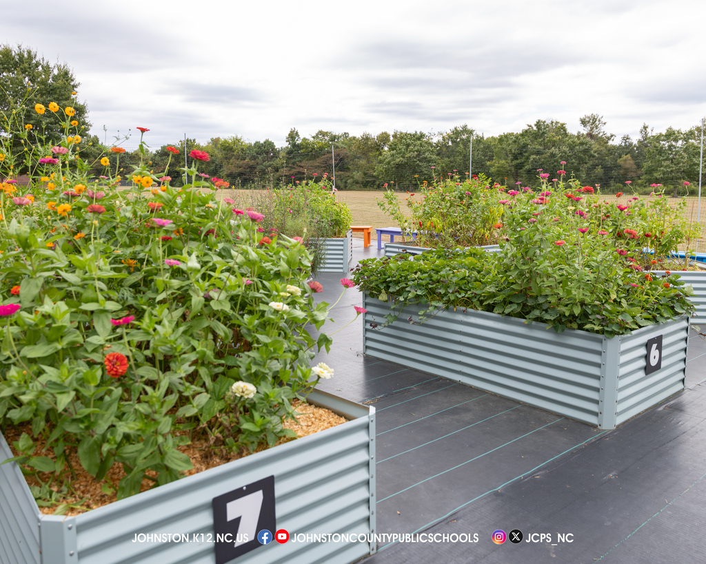 West Smithfield Elementary Garden Visit