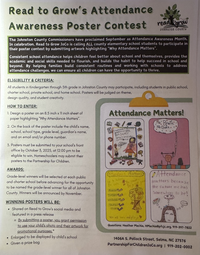 attendance poster contest