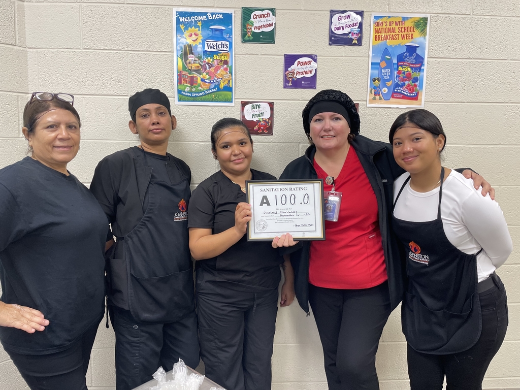 Mrs. Hernandez and the cafeteria staff