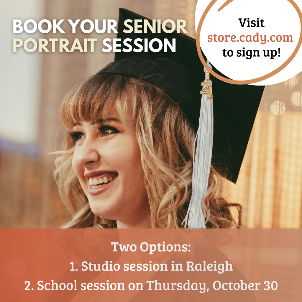 Senior Portrait Booking Information