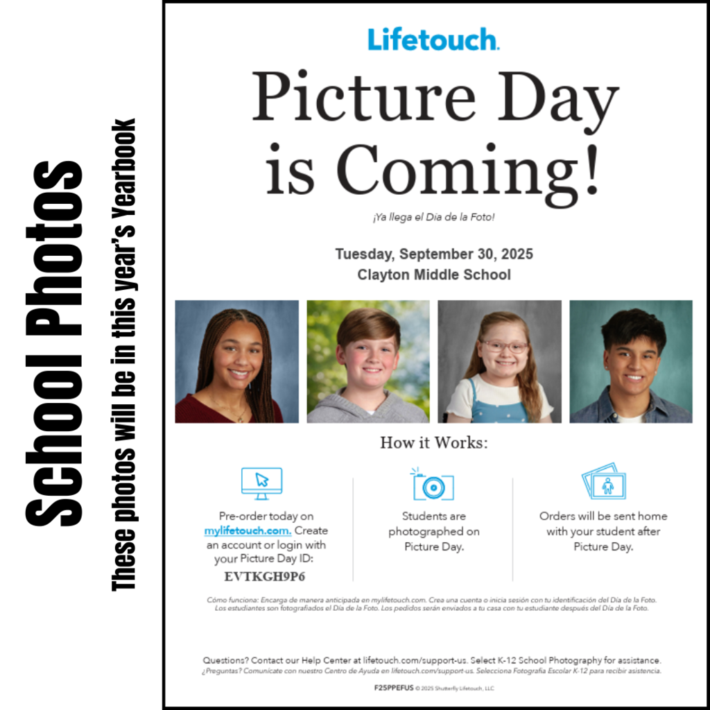 School Photo Day Info