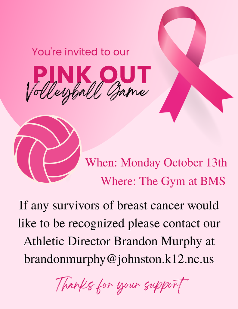 Pink Minimalist Cancer Awareness Event Flyer
