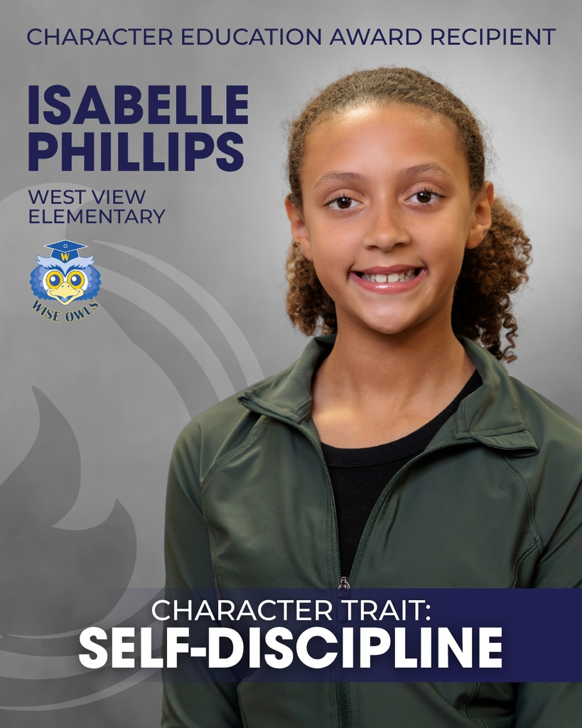 Isabelle Phillips Character Education Award Recipient