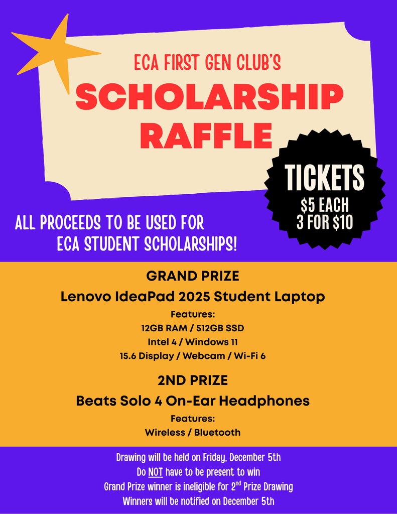 First Gen Club Scholarship Raffle