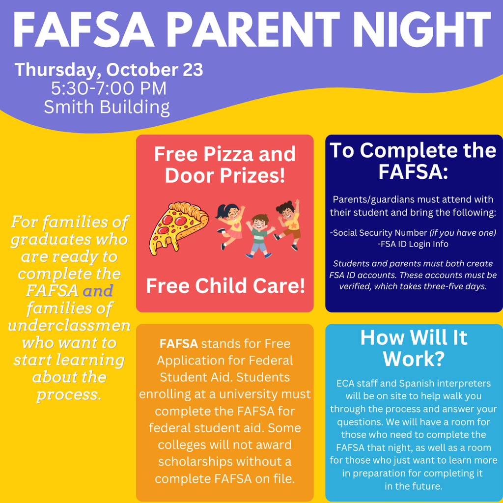 FAFSA Night Oct. 23