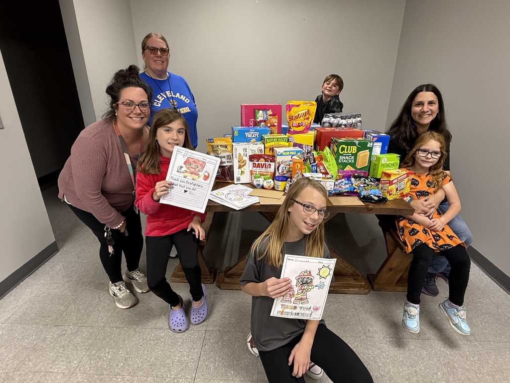 Goodies for Cleveland Fire Department