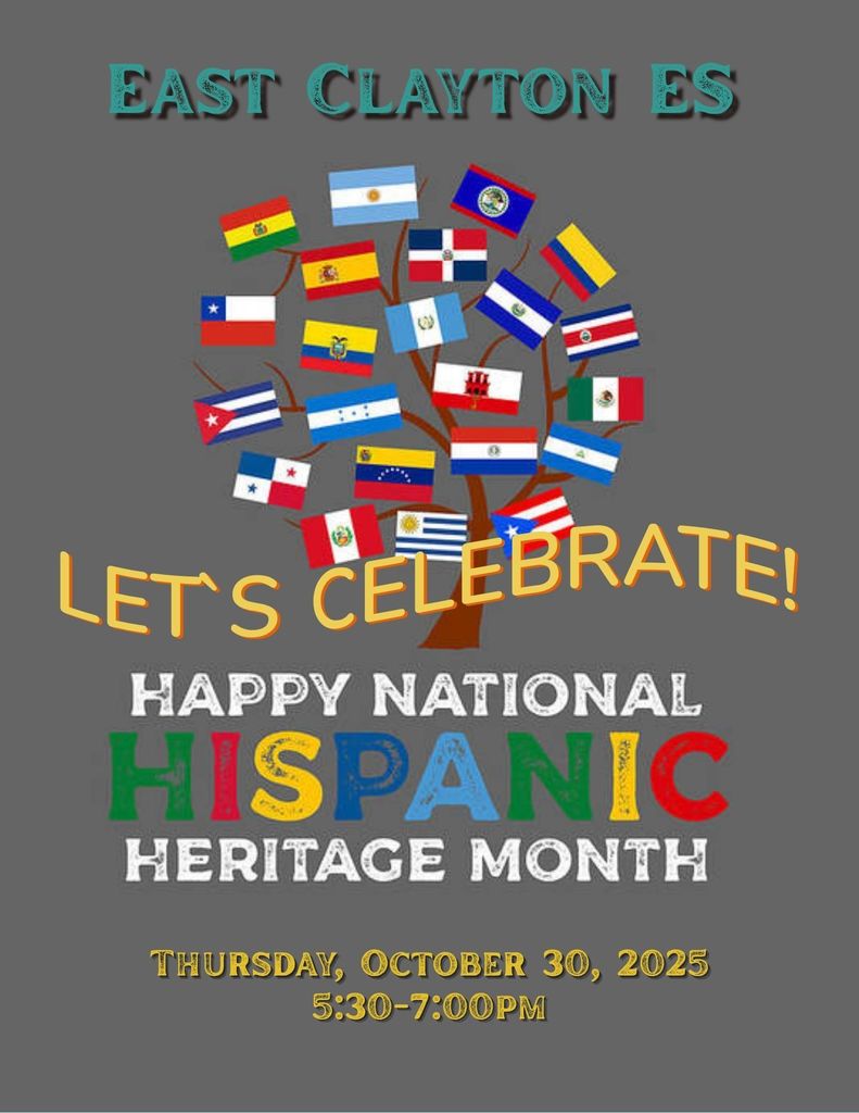ECES Hispanic Heritage Month Flyer 2025