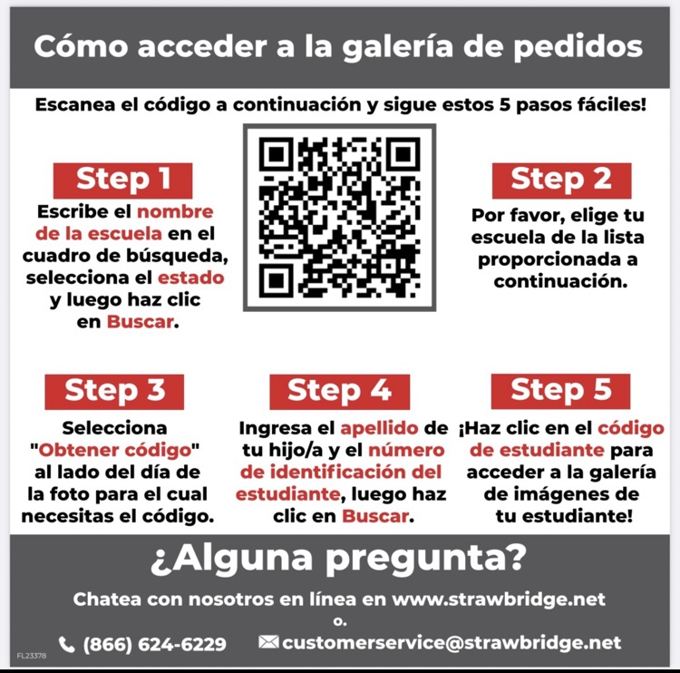 picture order form Spanish 