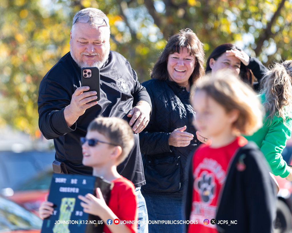 Red Ribbon Parade At Pine Level Elementary