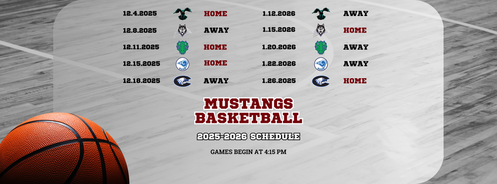 Mustangs Basketball 2025-2026