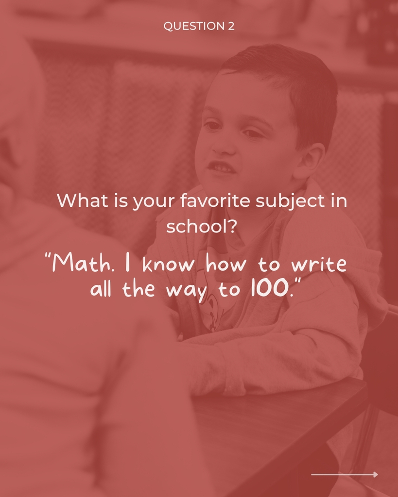 Oliver Acevedo Kindergarten Interview