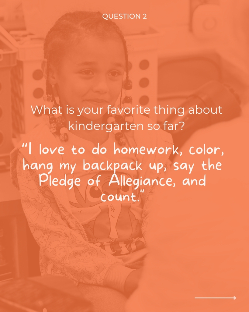 Amiyah Harris Kindergarten Interview