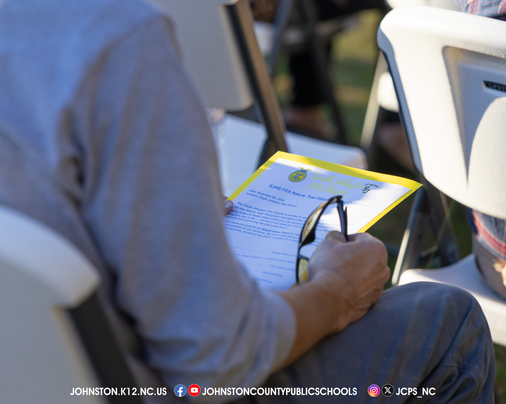 SJHS FFA Nature Trail Ribbon Cutting Ceremony