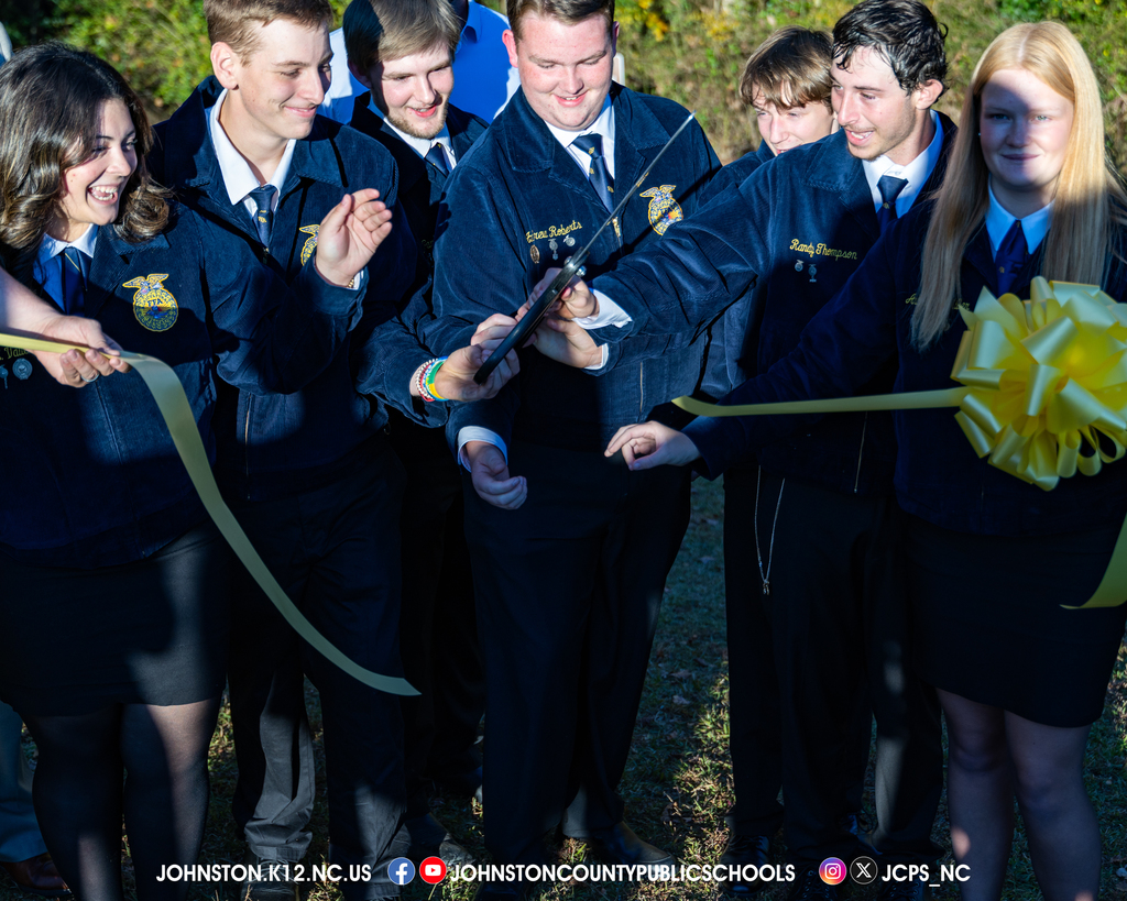 SJHS FFA Nature Trail Ribbon Cutting Ceremony