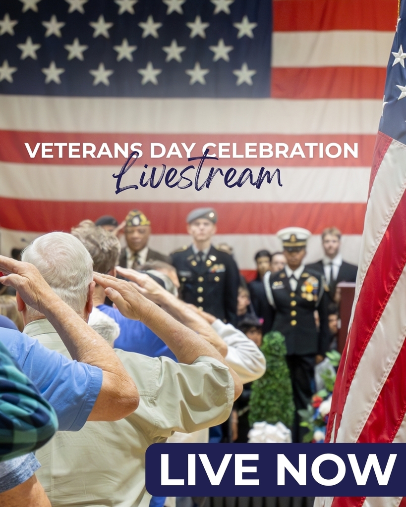 Veterans Day Celebration Livestream, Live Now