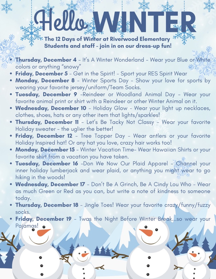 12 Days of Winter 