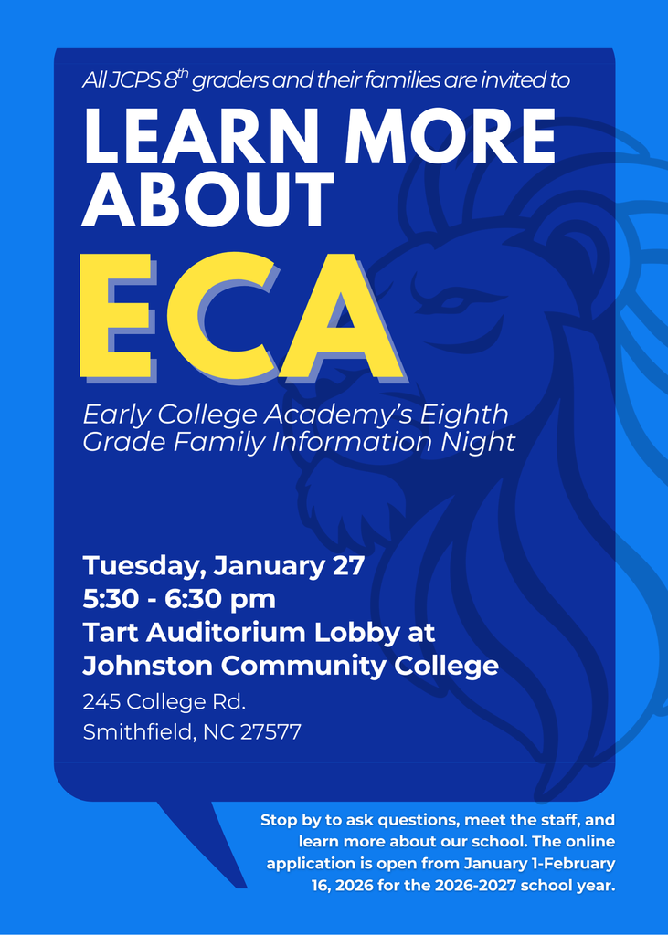 8th Grade Open House Jan. 27