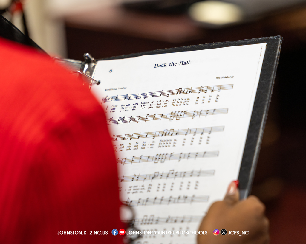 Clayton High Chorus Visits A.G. Glenn Building