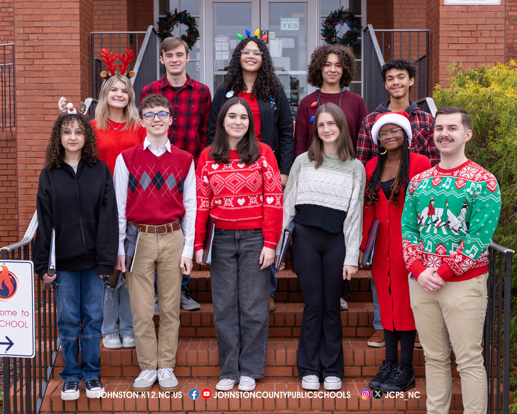Clayton High Chorus Visits A.G. Glenn Building