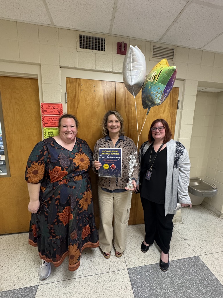 Ms. Pearce, Mrs. Cabascango (NBCT) , Ms. Bishop